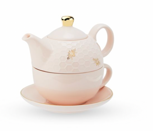 Addison™ Honeycomb Tea for One Set by Pinky Up®