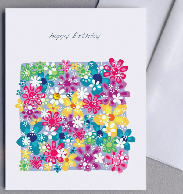 Birthday Floral Card