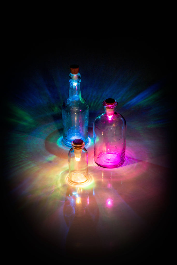 Multicolored Bottle Light