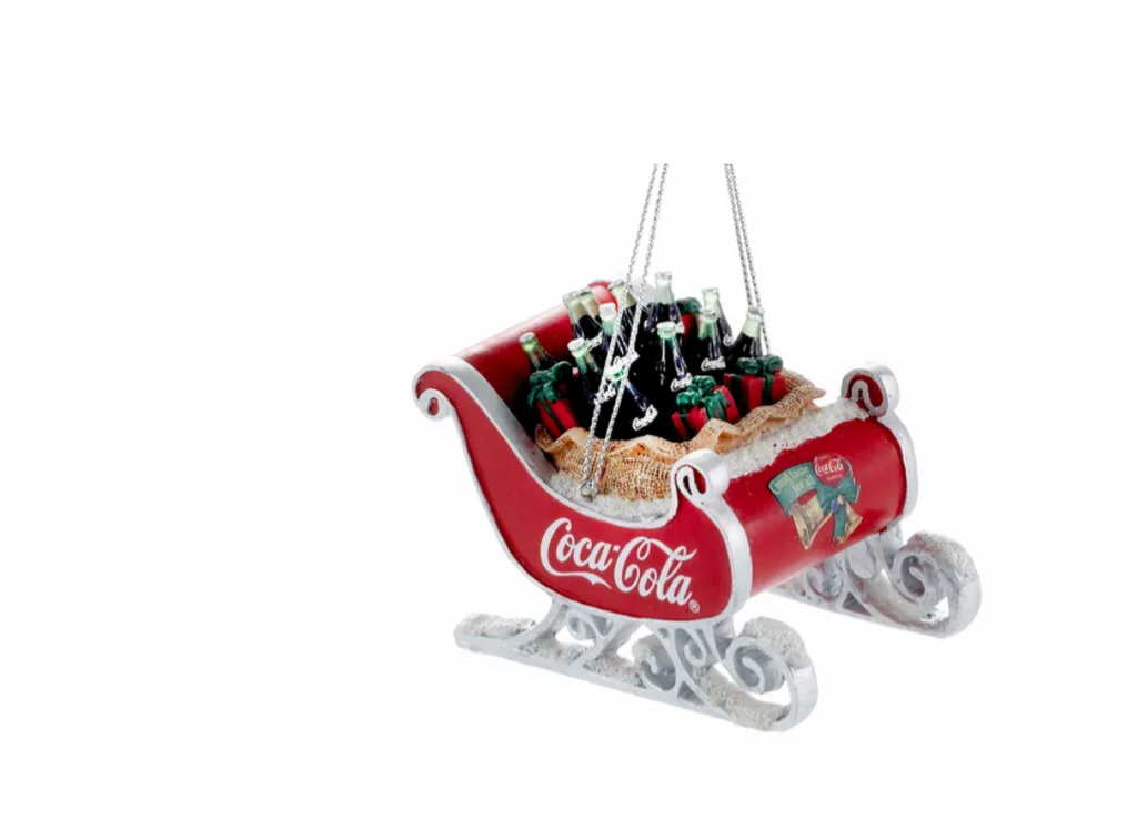 Coca-Cola® Sleigh Ornament