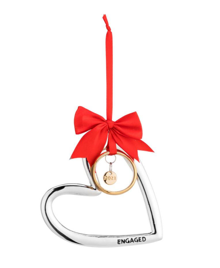 Engaged This Christmas 2021 Ornament