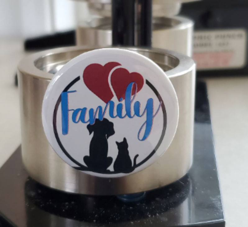 Family Pet Love Magnet