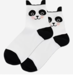 Women's Panda Ankle Socks