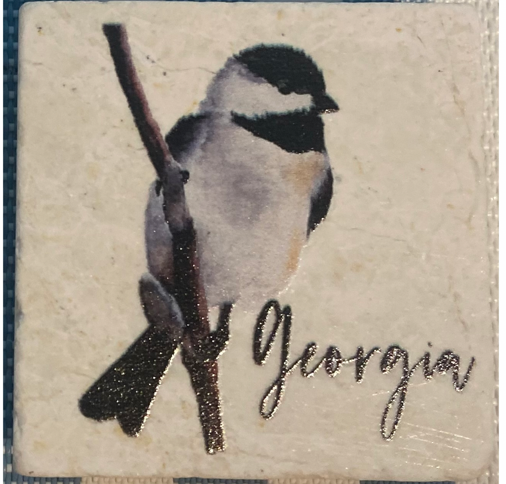 Chickadee Georgia Magnet