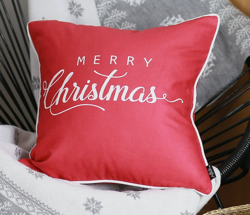 Christmas Pillows by Mike & Co New York